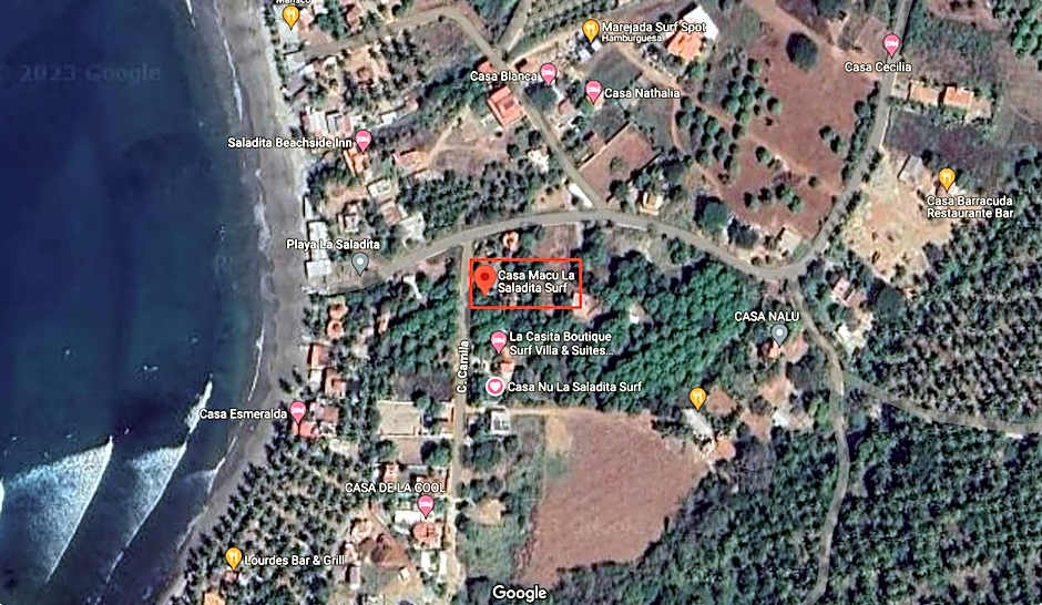 Ona & Sich - Casa Macu Saladita surf break