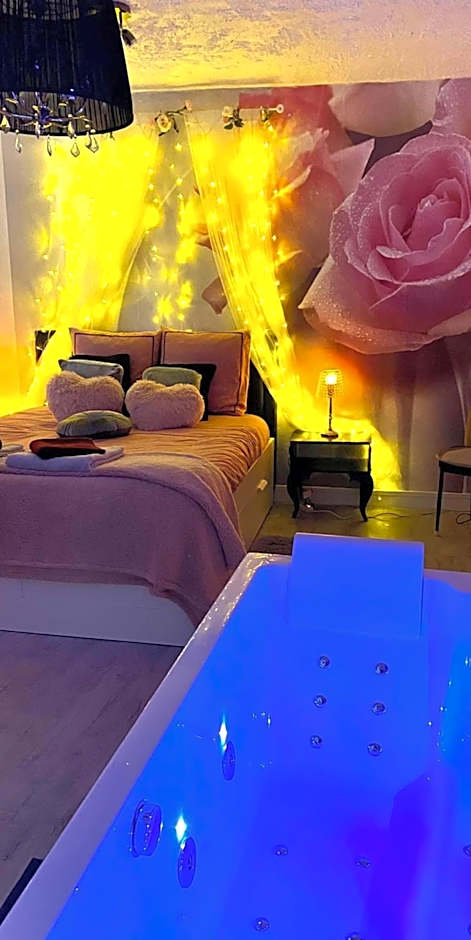 COSY & SPA Appartement Luxe JACUZZI SAUNA Suite Cristal