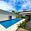 Casa inteira con piscina compartilhada