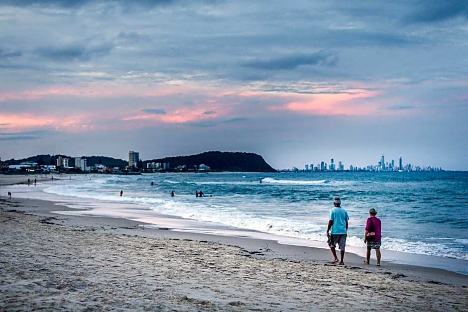Currumbin Sands On The Beach