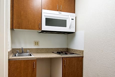 Studio Queen Room Disability Access Roll-In Shower Non-Smoking