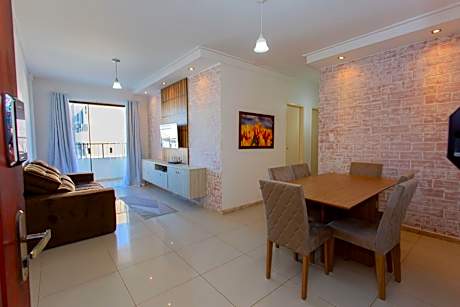 Apto com ar-condicionado a 350m do mar em Aracaju