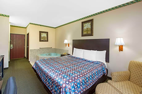 1 King Bed Mobility Accessible Room Non-Smoking