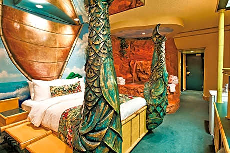 Classic Polynesian Family Theme Room