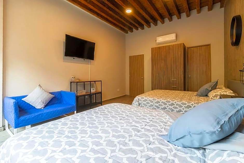 105 Centrico Zocalo apt 2Bdrm 2bath AC Rooftop