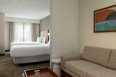 Double Suite with Two Double Beds and Trundle Sofa
