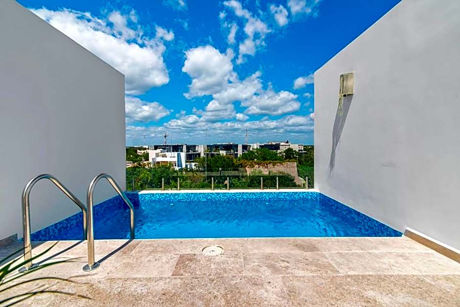 Serenity in the Sky - Studio with Rooftop and Plunge pool