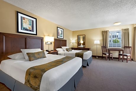 1 Queen Bed Mobility Accessible Room Non-Smoking