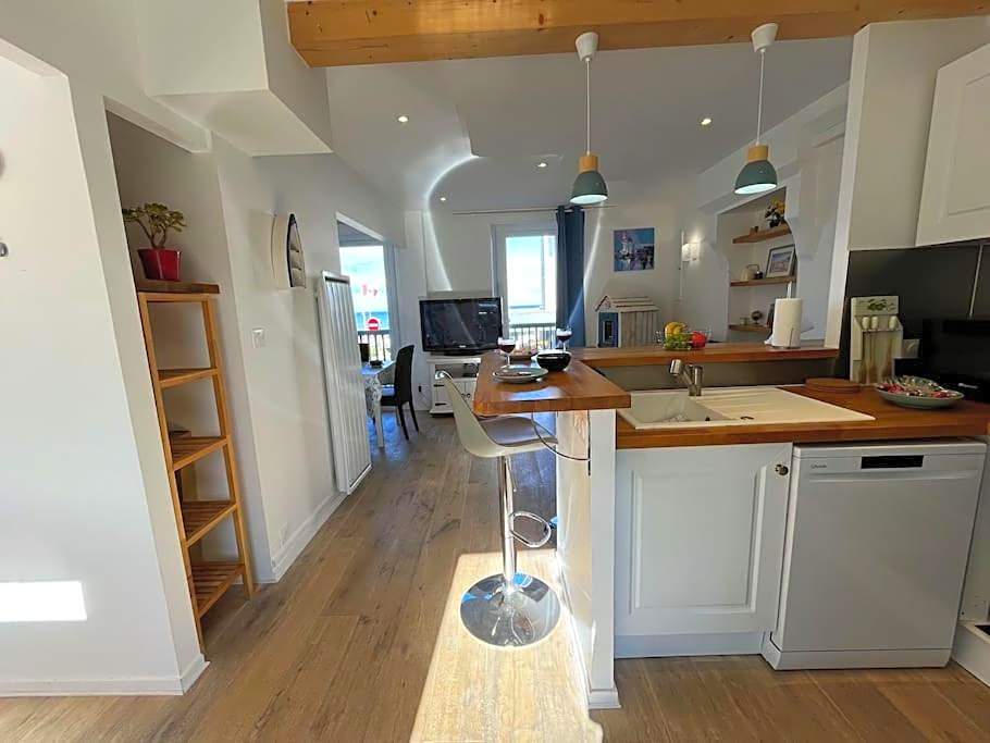 Le Maxaudant Duplex avec Balcon et Vue sur Mer