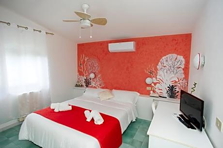 Two Connecting Double Rooms with Balcony