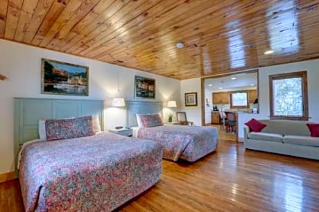 Deluxe Suite, Kitchen, Courtyard Area