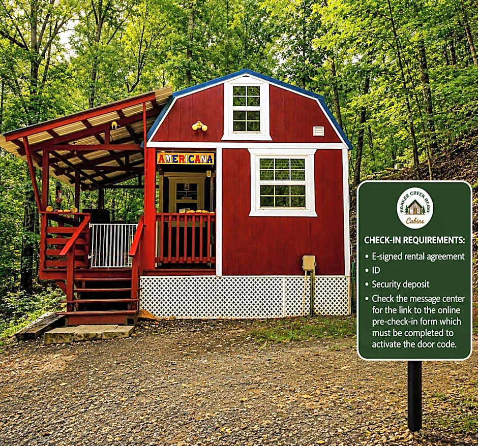The Americana - Parker Creek Bend Cabins