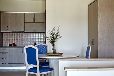 Three Bedroom Skiathos Living Sea View