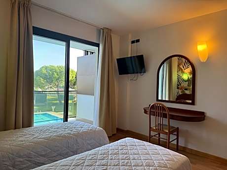 Double or Twin Room with Pool View