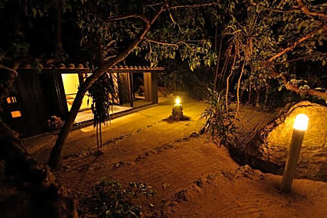 Japanese-Style Twin Room with Garden