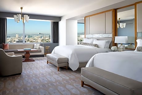 Junior Suite, 2 Queen, City View, Club Lounge Access