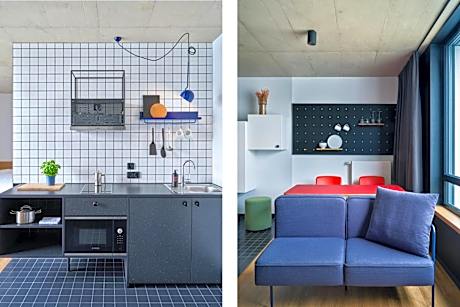 Design Apartment with King-Size-Bed