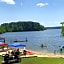 Alpine Lakeview Motel Room WiFi,Sandy beach Boat Ramp,Pier,Marina,Bath House with Laundromat