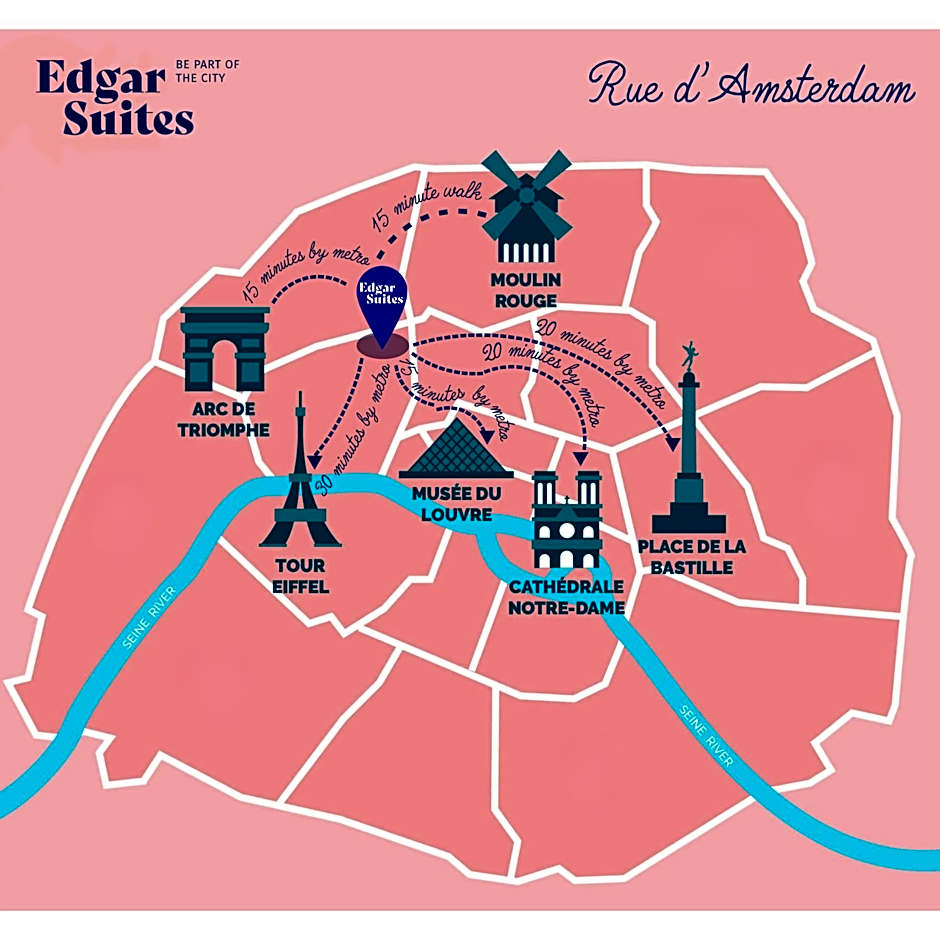 Edgar Suites Saint-Lazare - Amsterdam