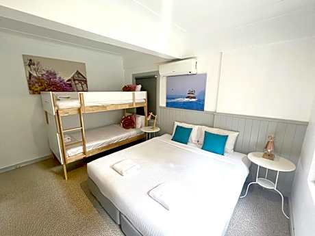 Family Room with Shared Bathroom