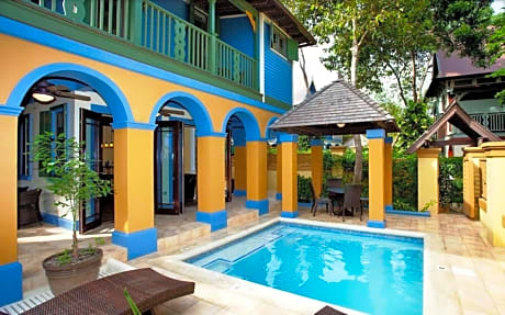 Ginger Hall Three-Bedroom Villa with Ocean View (6 Adults)