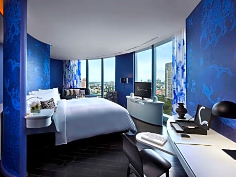 So Studio, 1 King Bed, City Skyline View, 3 Themed Designs, Club Signature Benefits Non Refundable