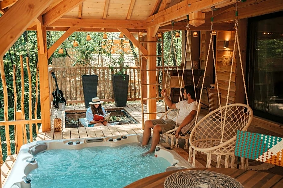 Les Lodges de Calviac - Spa et Sauna privatifs