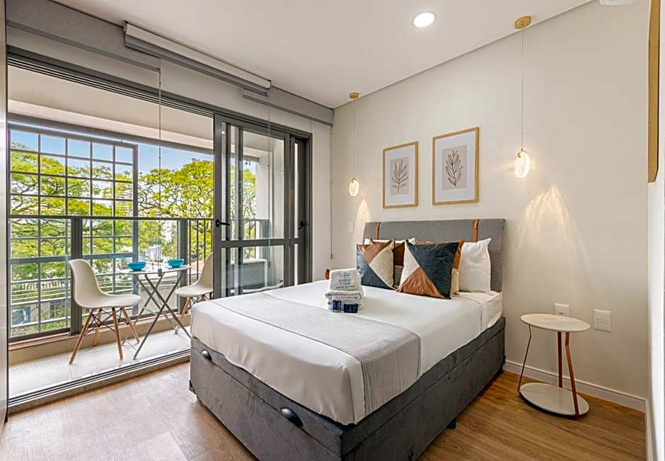 Easy Star - Lindo Studio na m elhor localização do Brooklin!- ZR01H