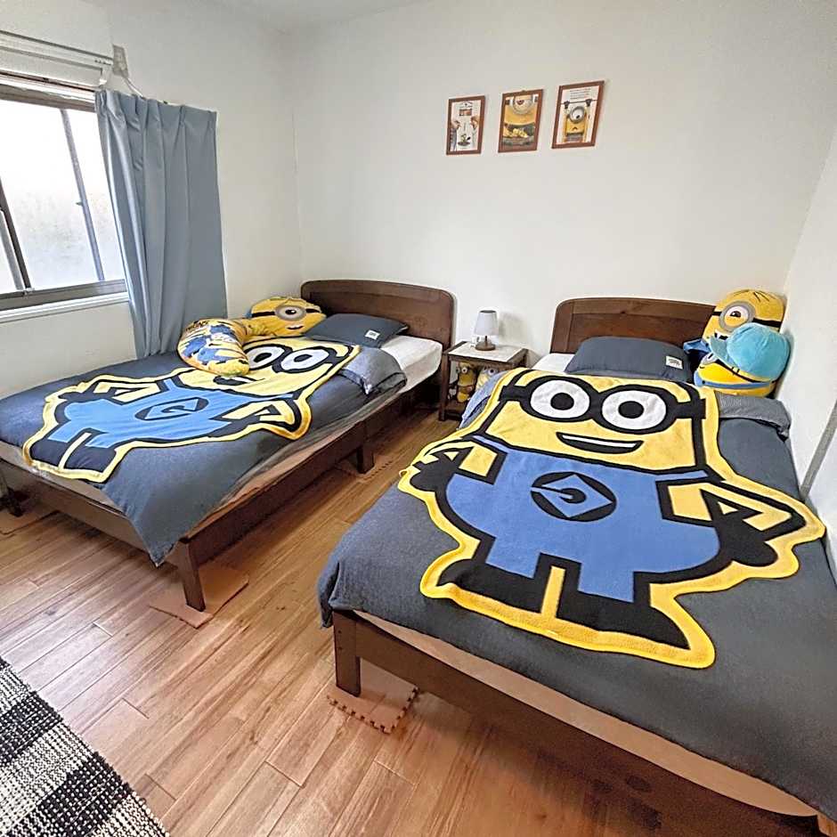 林林の民宿-関空直達、minion room 小黄人主题房