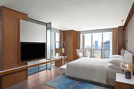 Executive lounge access, 1 Bedroom Vice Presidential Suite, 1 King, Park View view, City view