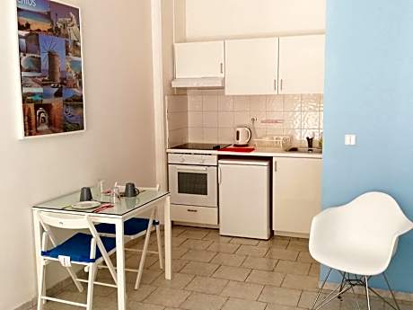 Double bed studio with garden view