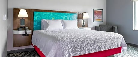 King Bed Room Mobility Access With Tub