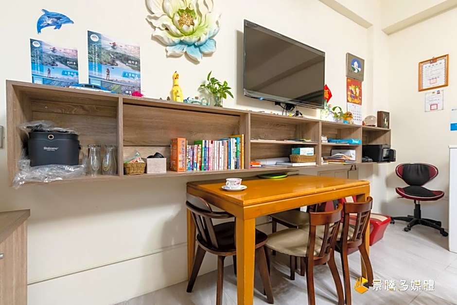 幸福來了-近花蓮火車站 寵物友善 電梯民宿