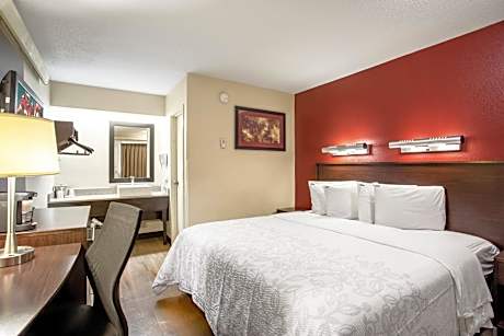 Standard Room with One Double Bed Disability Access Roll-In Shower Smoke Free