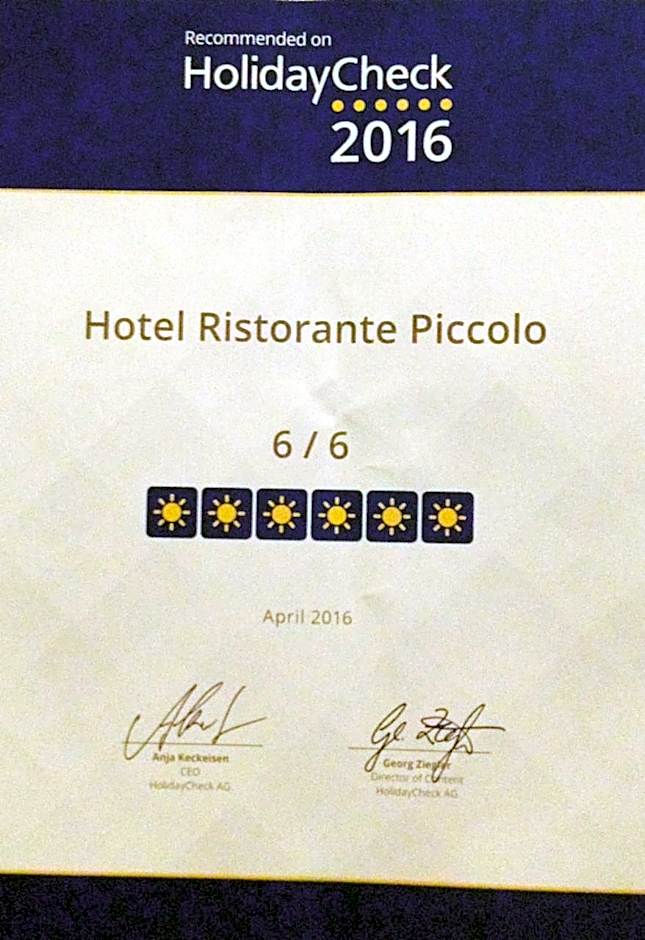 Hotel und Restaurant Piccolo