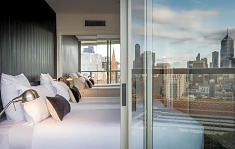 Two-Bedroom Premium Apartment with Balcony