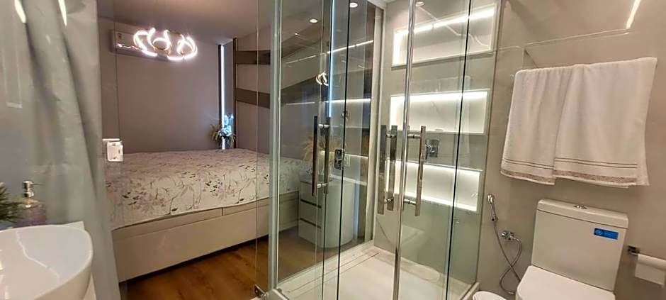 Cobertura duplex com churrasqueira vista pro mar