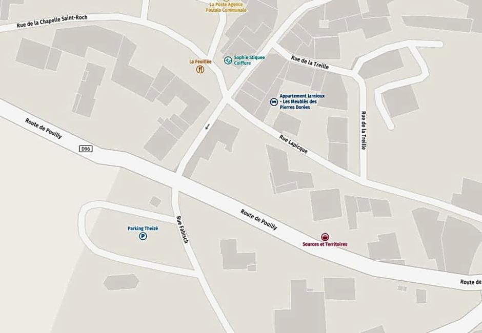 Appartement Jarnioux - Les Meublés des Pierres Dorées