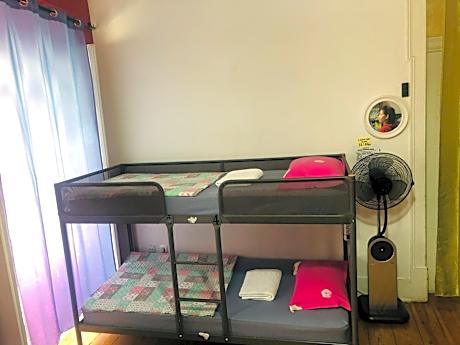Bed in Male Dormitory Room