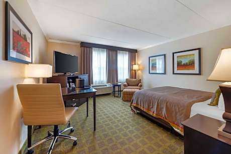 Queen Room with Roll-in Shower - Mobility Accessible