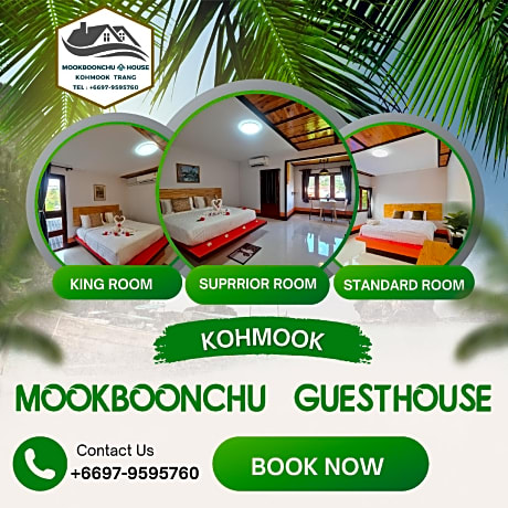 Mookboonchu Guest House, Kohmook, Trang