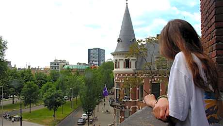 Family Room with Balcony and Shared Bathroom