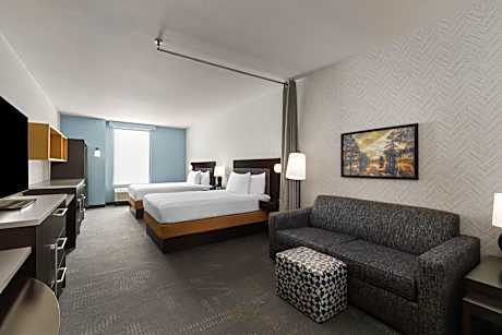2 Queen Beds Studio Nonsmoking