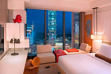 Room, 1 King Bed, Non Smoking, View (Spectacular, Taipei 101 View)