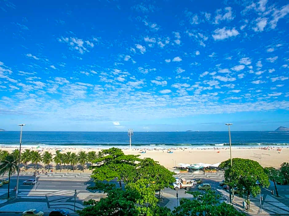Deslumbrante vista para a Praia de Copacabana.