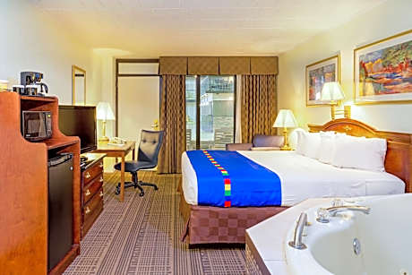 Premium King Room with Whirlpool and Balcony - Non-Smoking