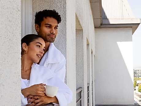 Superior Queen Room with Two Queen Beds and Street View