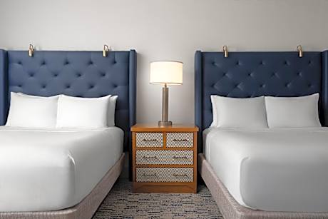 Deluxe Queen Room with Two Queen Beds and Balcony