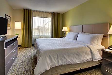 1 King 1 Bedroom Suite Communications Accessible Roll In Shower