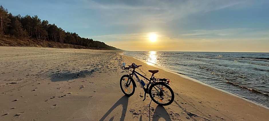 Jantar, dom blisko plaży z sauną